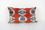 İpek Ikat Kadife Kırlent Kılıfı 40 x 66 cm