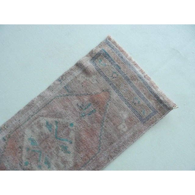 Vintage Türk Halı 44 x 98 cm
