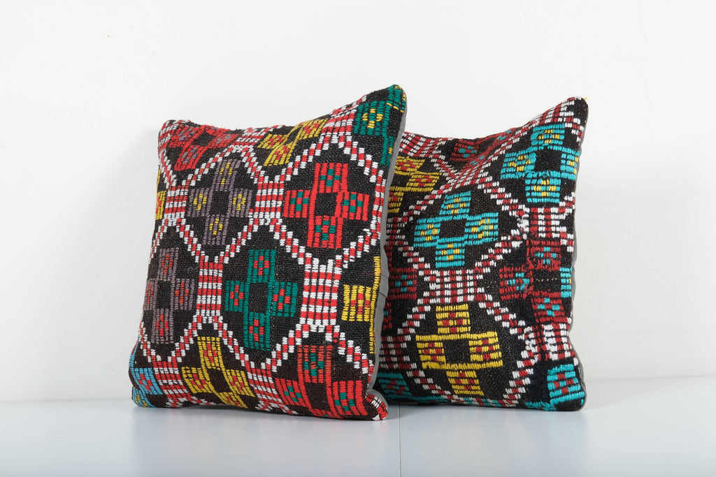 Kilim Kırlent Kılıfı 2'li Set 40 x 40 cm