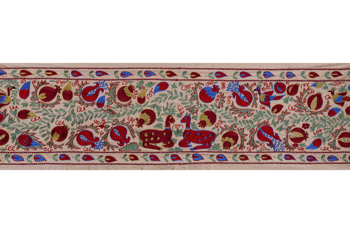 El İşlemesi Suzani Yolluk 53 x 187 cm