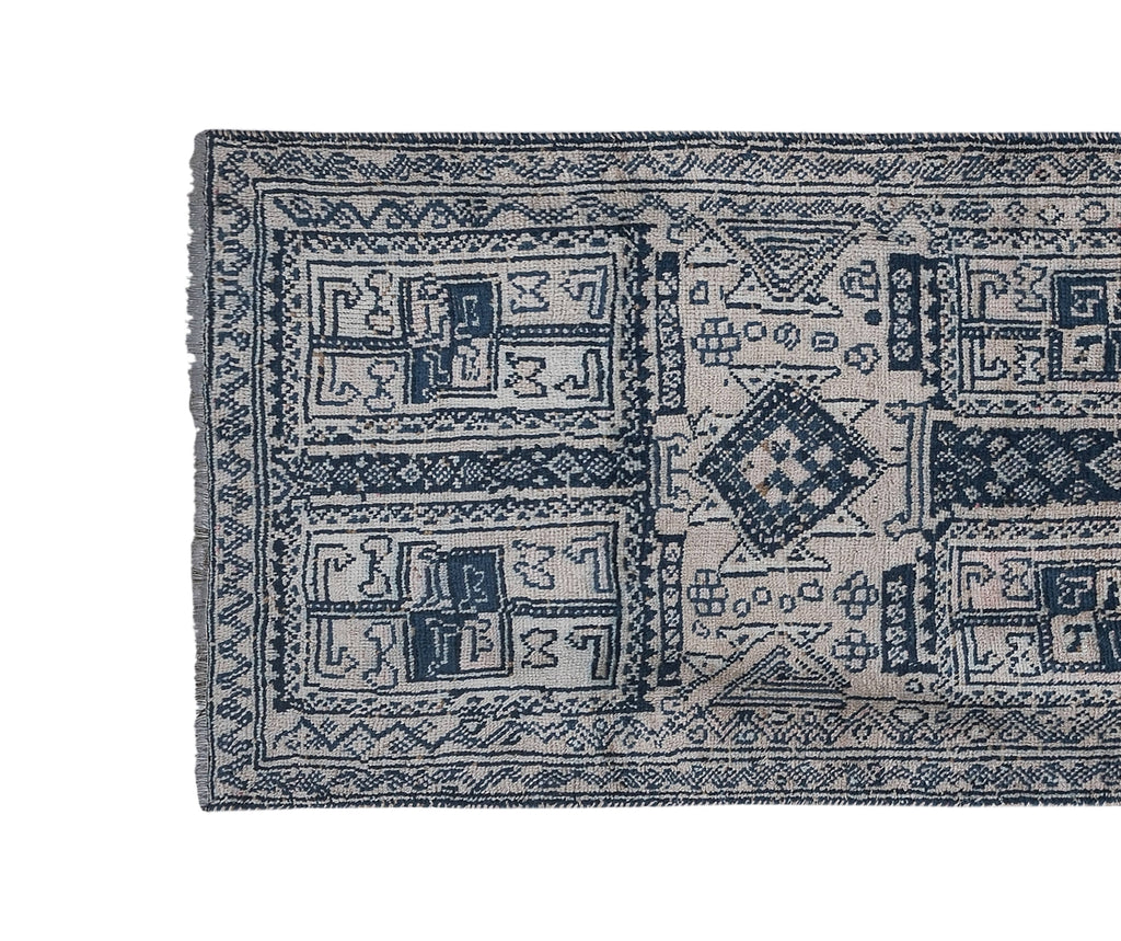 Vintage Herki Halı Yolluk 110 x 318 cm