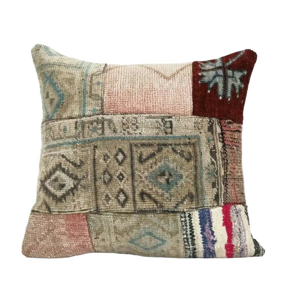 Patchwork Kırlent Kılıfı 45 x 48 cm