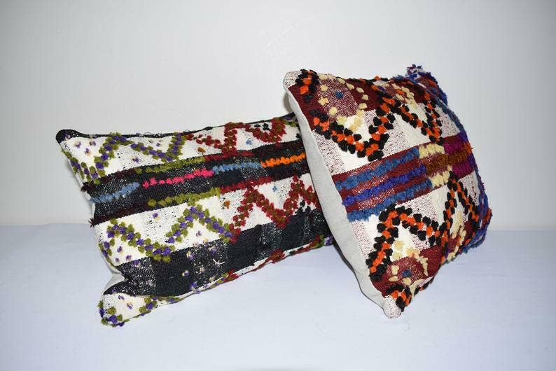 Kilim Kırlent Kılıfı 2'li Set 40 x 40 cm