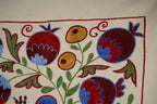 Tavus Kuşu Desenli Suzani Duvar Örtüsü 50 x 92 cm