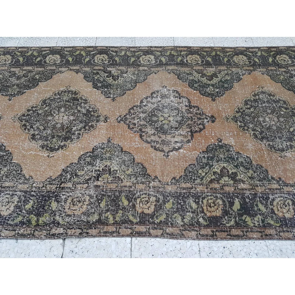 Vintage Uşak Halı 140 x 375 cm