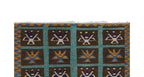 Vintage Türk Tulu Halı 125 x 140 cm
