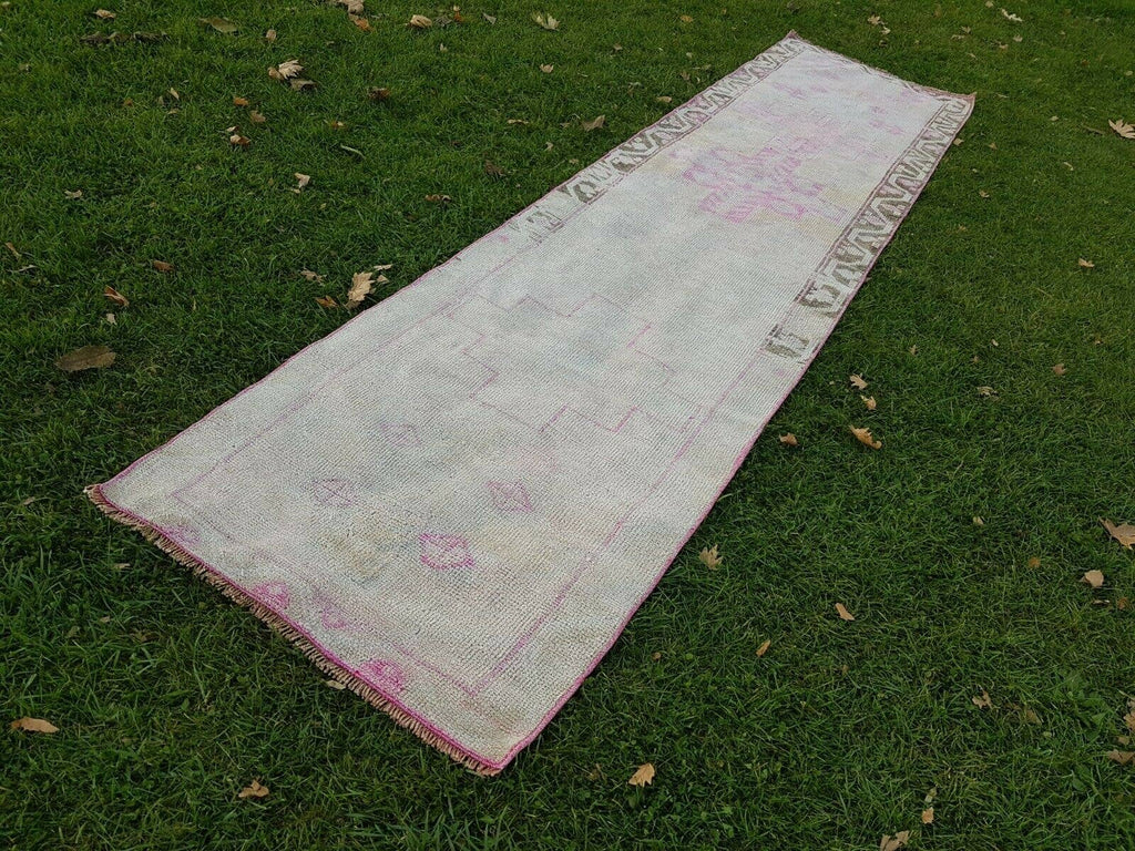 Vintage Herki Halı Yolluk 92 x 380 cm