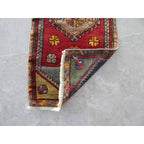Vintage Uşak Halı 46 x 109 cm