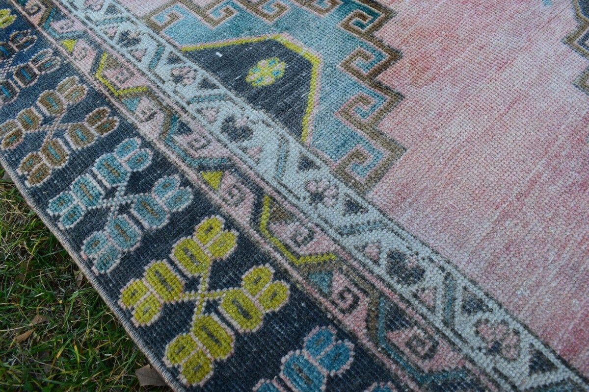 Vintage Kafkas Halı Yolluk 135 x 330 cm