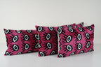 İpek Ikat Kadife Kırlent Kılıfı 40 x 120 cm