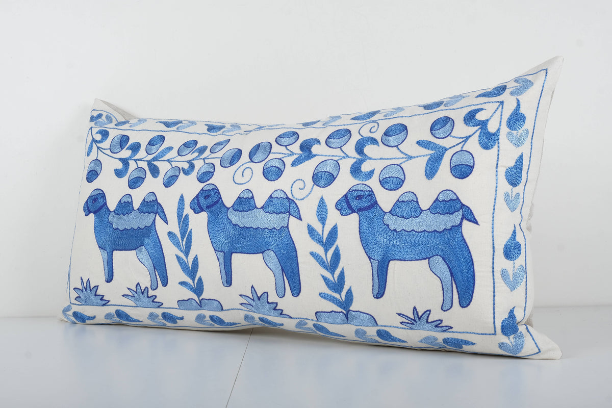 Suzani Kırlent Kılıfı 45 x 95 cm