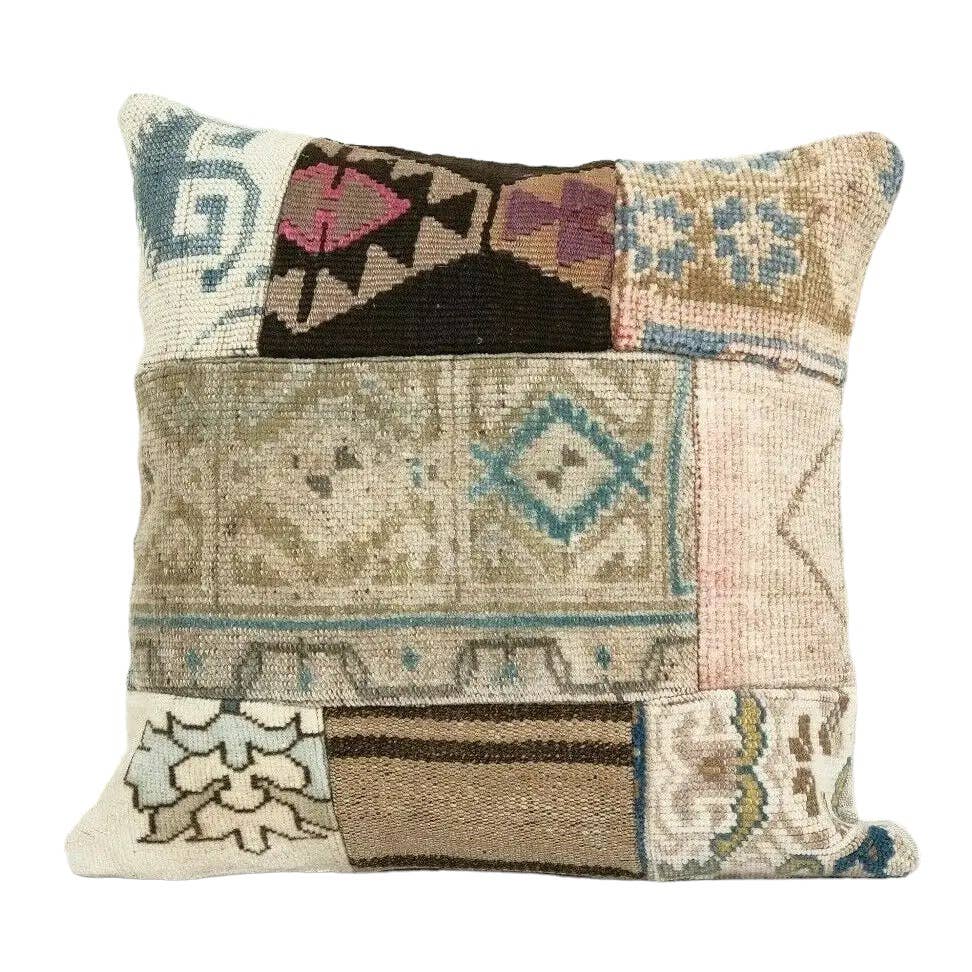 Patchwork Kırlent Kılıfı 44 x 46 cm