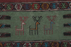 Vintage Sumak Kilim 102 x 163 cm