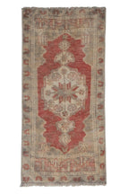 Vintage Türk Yastık Halı 2'li Set 43 x 89 cm
