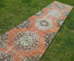 Vintage Türk Halı Yolluk 89 x 391 cm