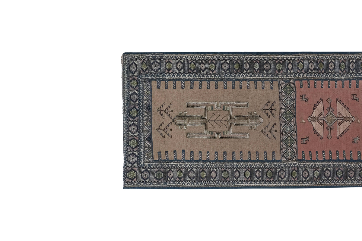 Vintage Türk Yolluk 95 x 405 cm
