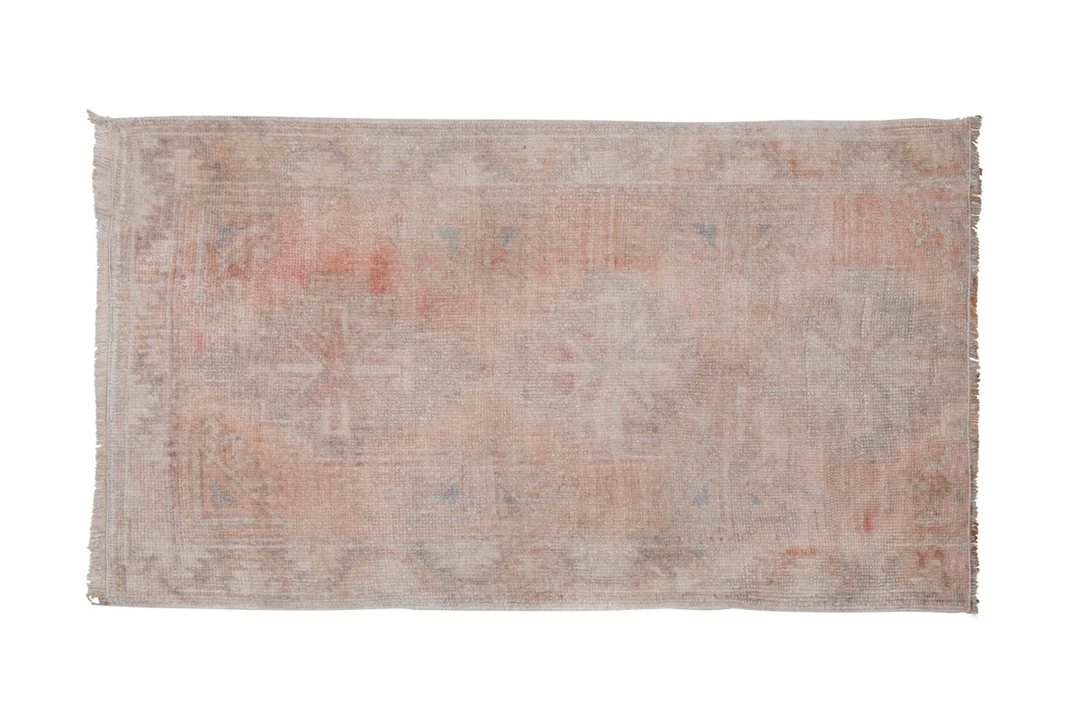 Vintage Türk Yastık Halı 53 x 91 cm