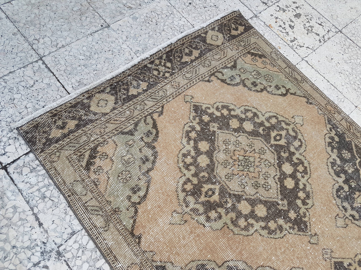 Vintage Uşak Yolluk 106 x 379 cm