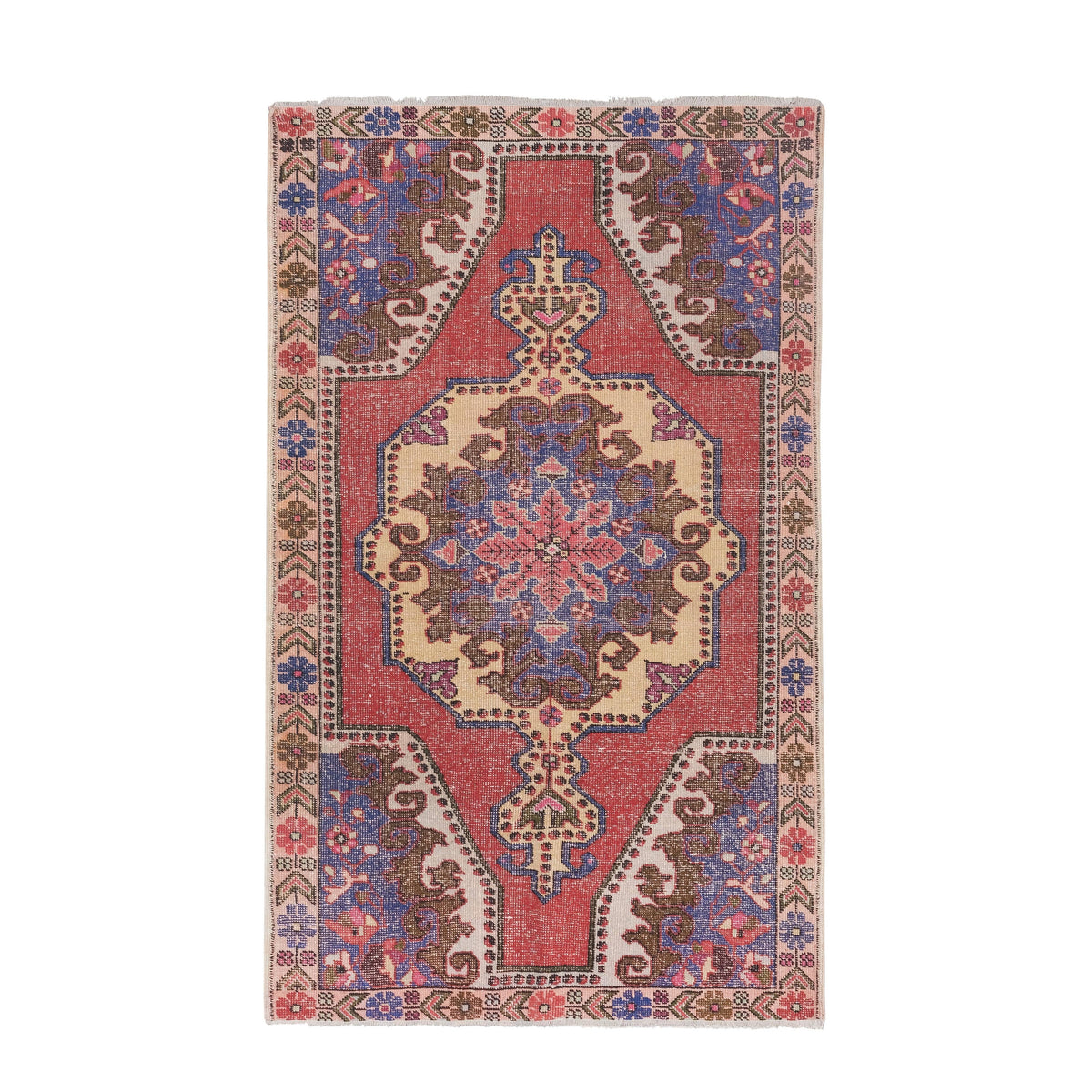 Vintage Türk Halı 137 x 222 cm