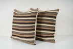 Kilim Kırlent Kılıfı 2'li Set 60 x 60 cm