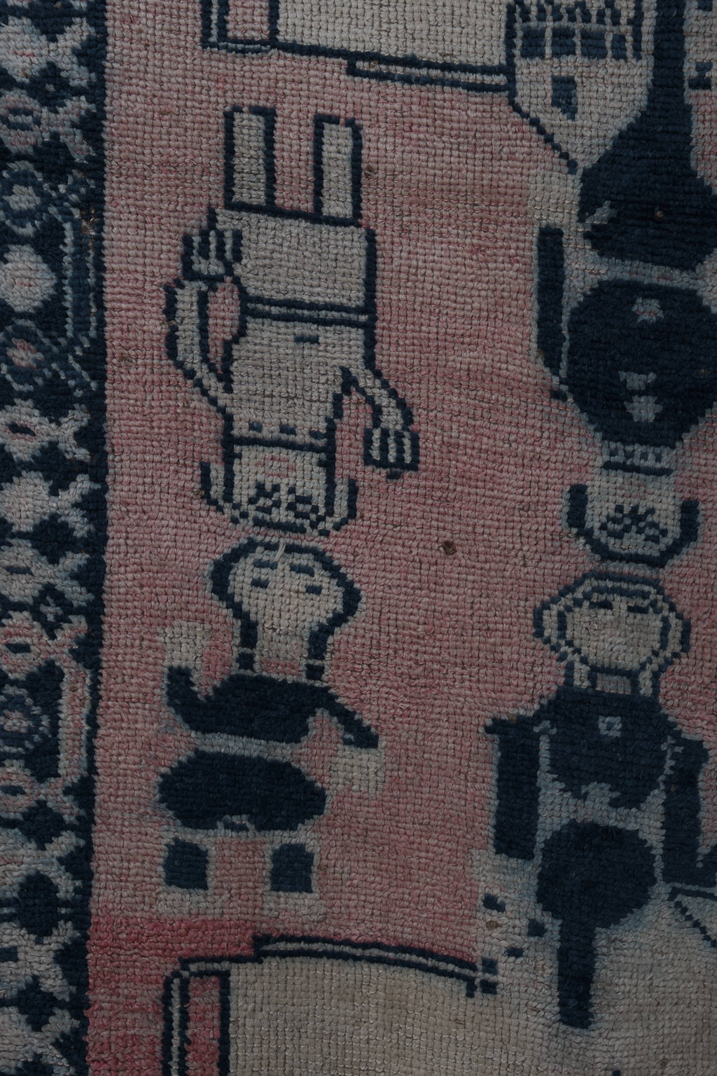 Vintage Türk Halı Yolluk 104 x 320 cm