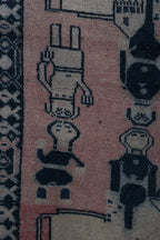 Vintage Türk Halı Yolluk 104 x 320 cm