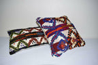 Kilim Kırlent Kılıfı 2'li Set 40 x 40 cm