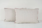 İpek Ikat Kadife Kırlent Kılıfı 2'li Set 40 x 60 cm