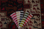 Vintage Sumak Kilim 108 x 143 cm