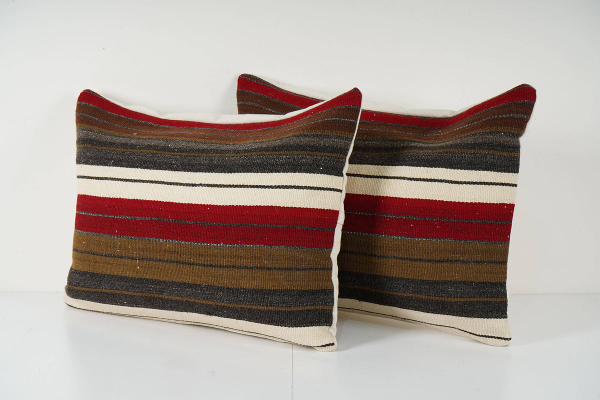 Kilim Kırlent Kılıfı 2'li Set 45 x 60 cm