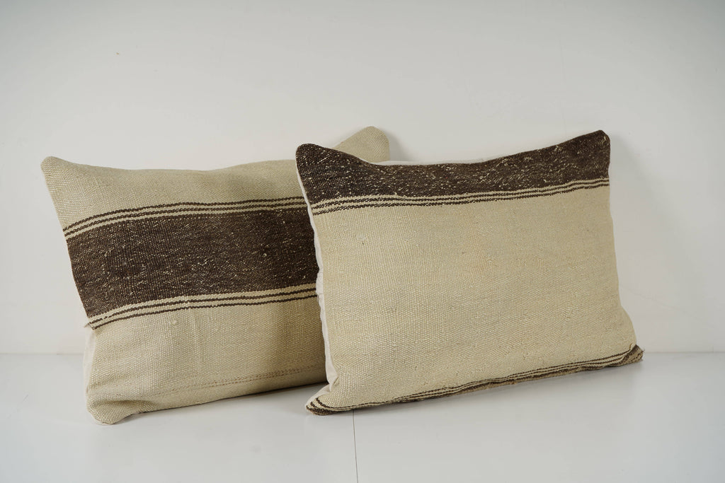 Kilim Kırlent Kılıfı 2'li Set 40 x 60 cm