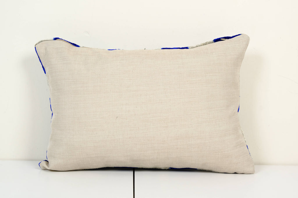 İpek Ikat Kadife Kırlent Kılıfı 40 x 55 cm