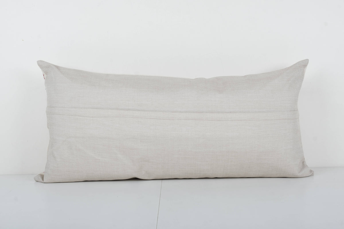 Deve Desenli Suzani Kırlent Kılıfı 45 x 95 cm