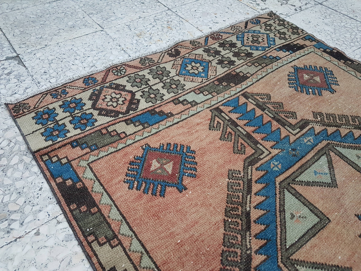 Vintage Anadolu Yolluk 100 x 388 cm