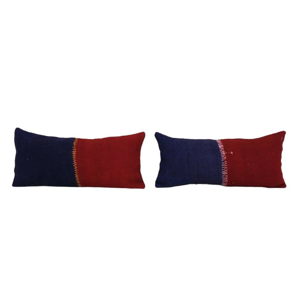 Kilim Kırlent Kılıfı 2'li Set 25 x 50 cm