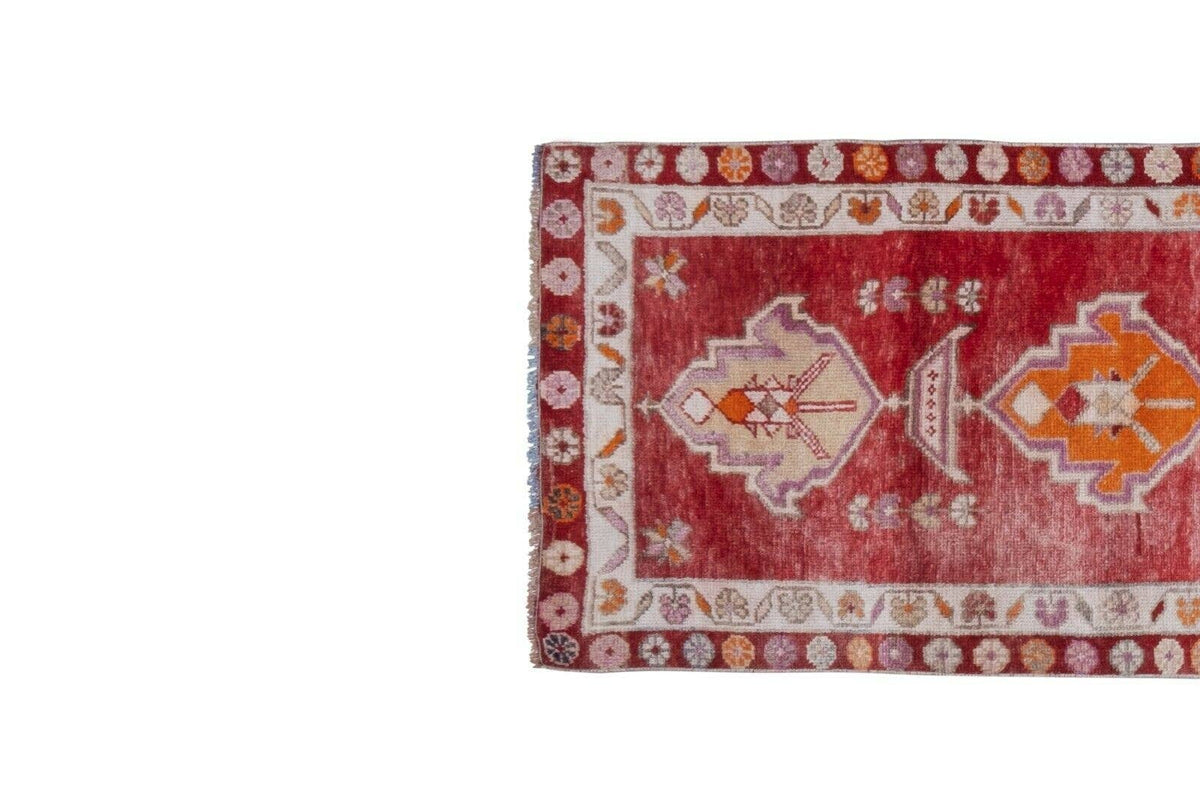 Vintage Uşak Yolluk 83 x 345 cm
