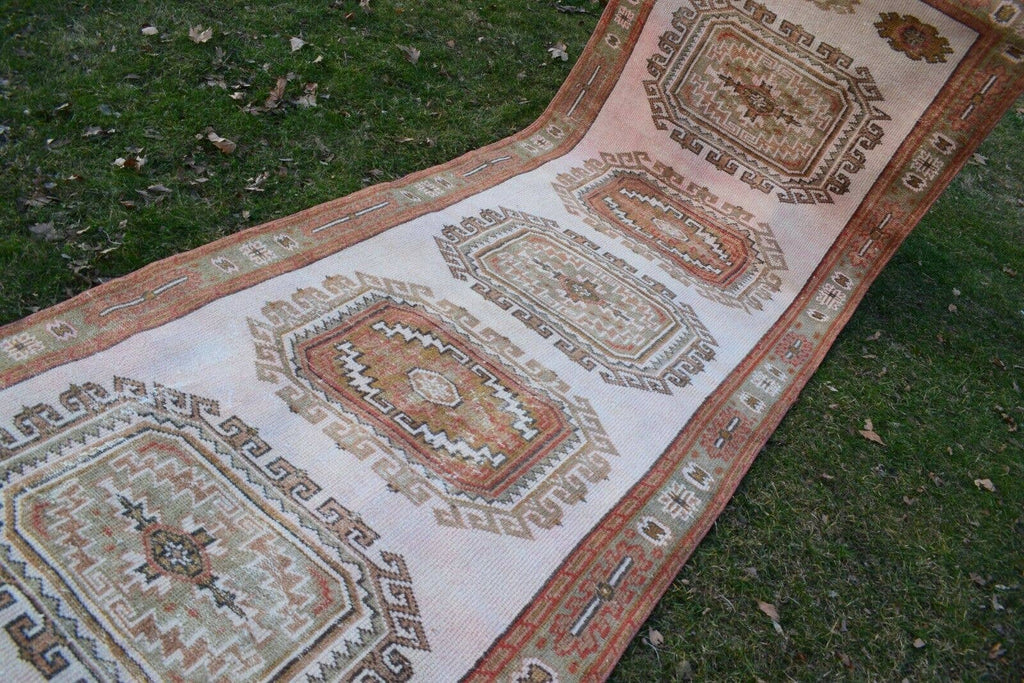Vintage Uşak Yolluk 133 x 377 cm