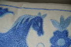At Desenli Suzani Kırlent Kılıfı 45 x 85 cm