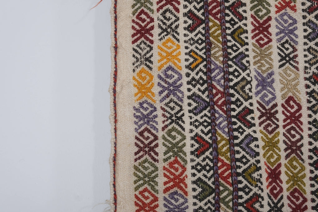 Vintage Anadolu Kilim 141 x 356 cm