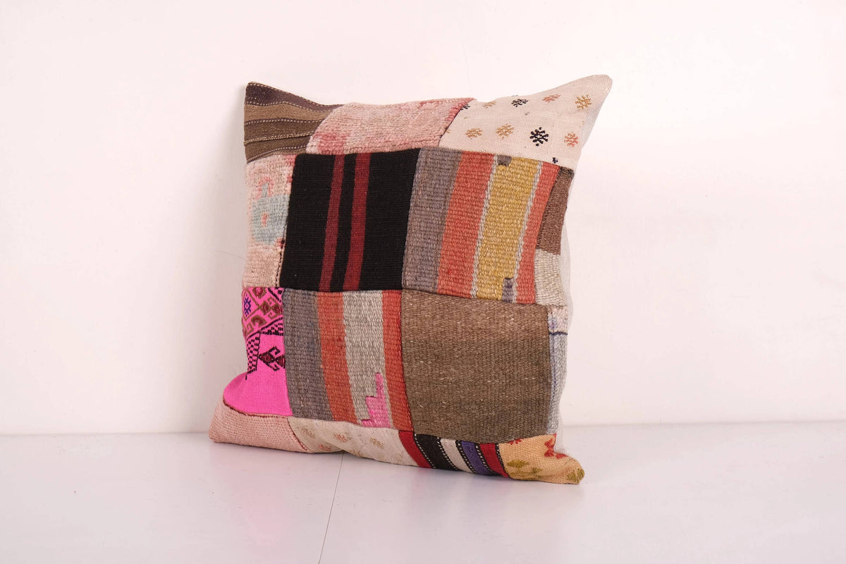Patchwork Kırlent Kılıfı 50 x 50 cm
