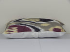 İpek Ikat Kadife Kırlent Kılıfı 30 x 50 cm