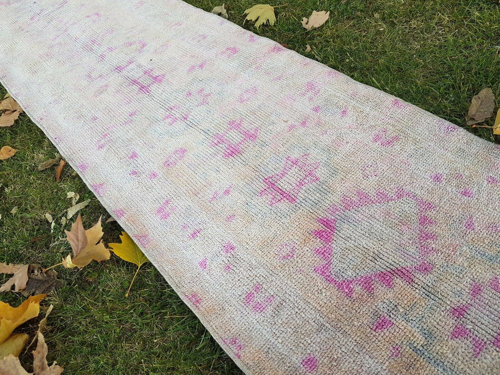 Vintage Herki Halı Yolluk 63 x 425 cm