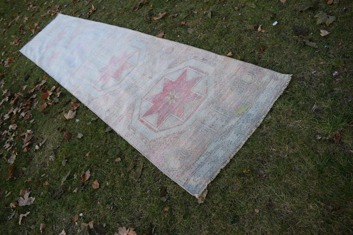 Vintage Uşak Yolluk 87 x 385 cm