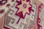 Vintage Herki Halı Yolluk 84 x 322 cm