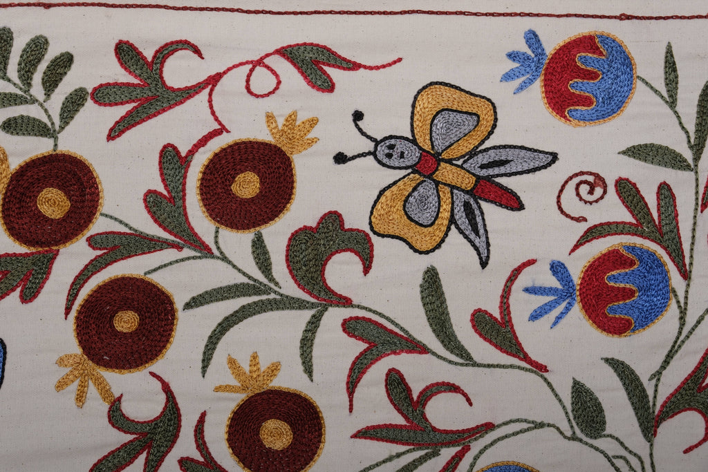 El İşlemesi Suzani Yolluk 50 x 185 cm