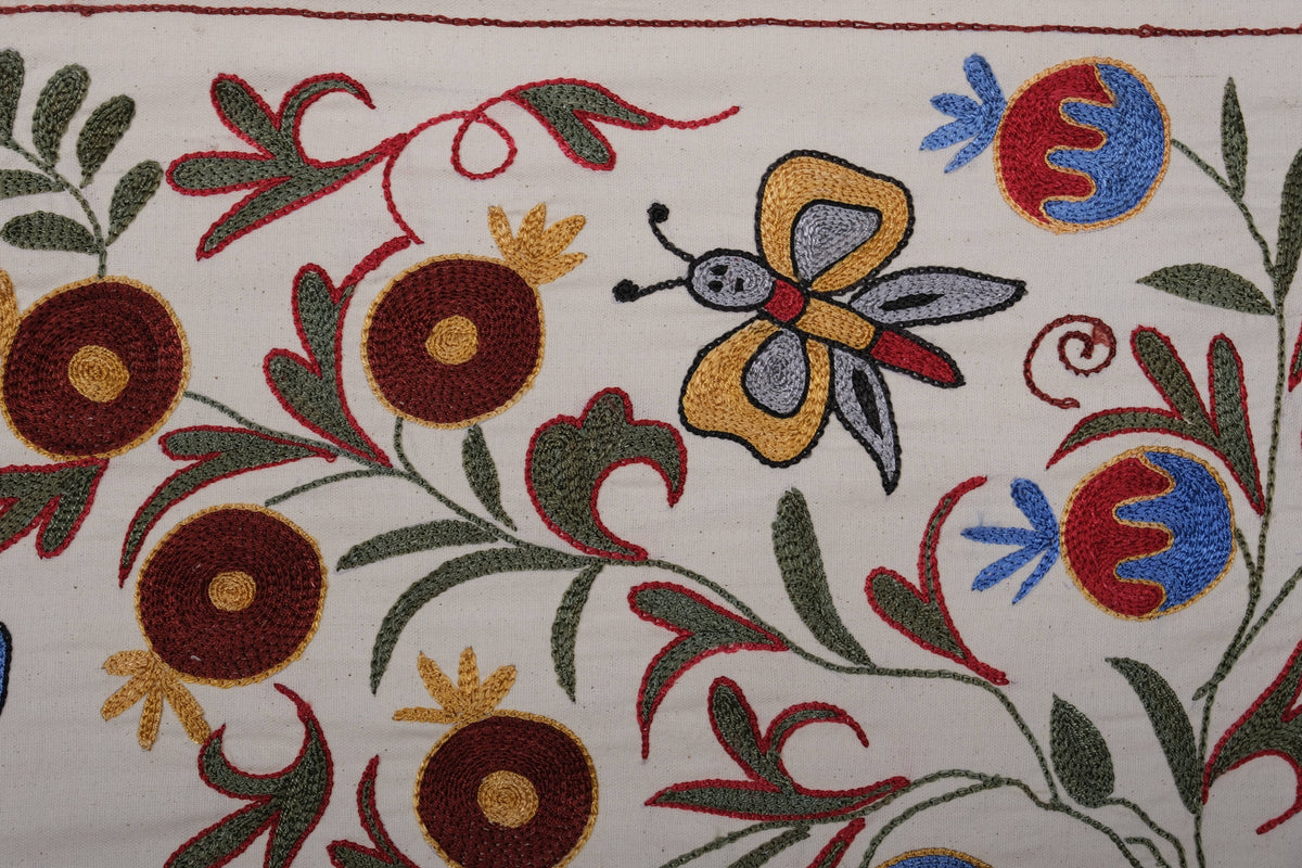 El İşlemesi Suzani Yolluk 50 x 185 cm