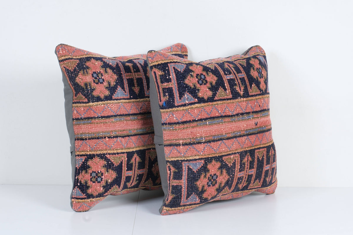 Halı Kırlent Kılıfı 2'li Set 50 x 50 cm