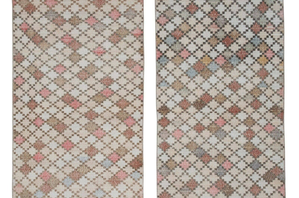 Vintage Türk Halı 2'li Set 118 x 187 cm