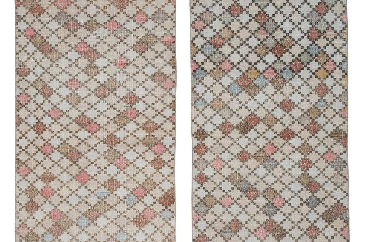 Vintage Türk Halı 2'li Set 118 x 187 cm