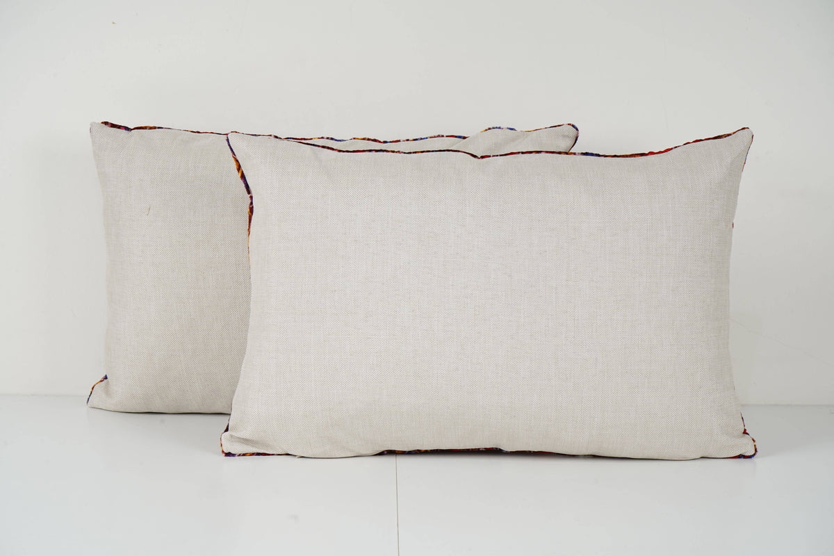Kilim Kırlent Kılıfı 2'li Set 40 x 60 cm